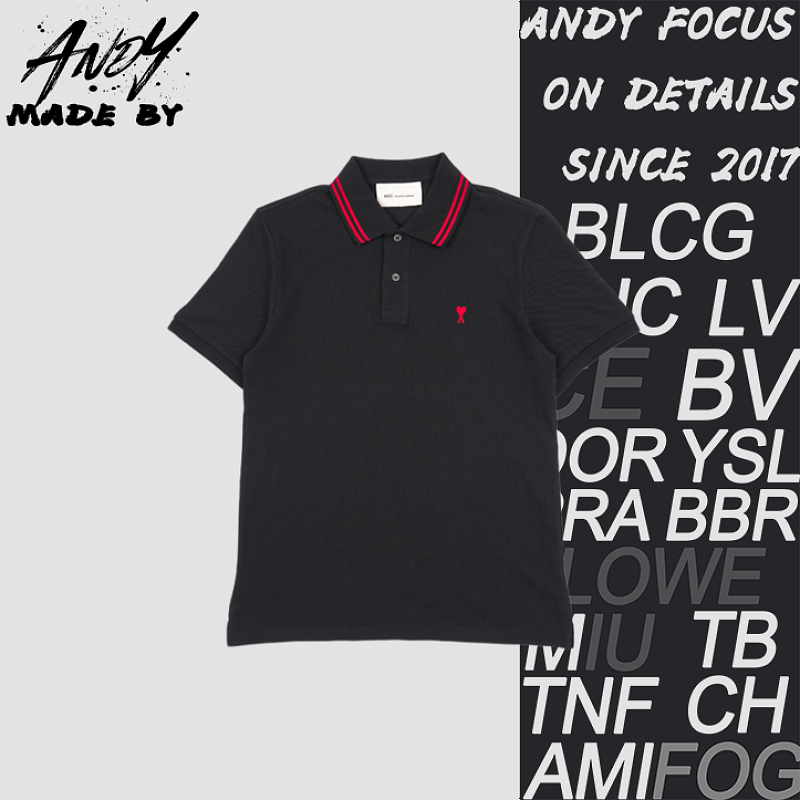 Polo Shirt With Contrasting Neckline