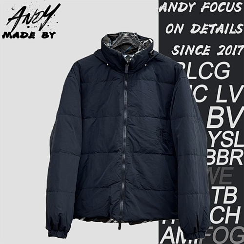 Burberry Double-sided Plaid Down Jacket