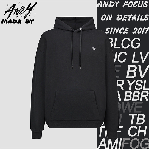 Celine Arc De Triomphe Embroidered Logo Hoodie