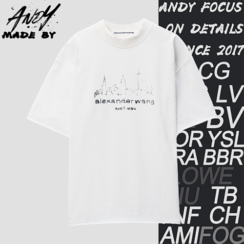 Hand-painted Architectural Short Sleeves