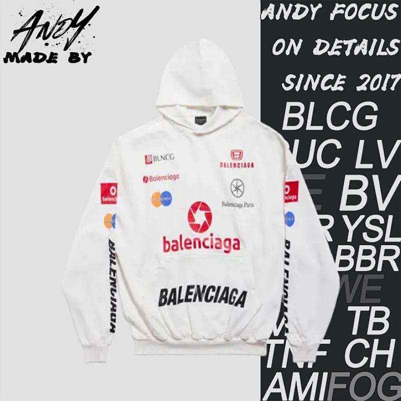 Logo Design Hoodie White