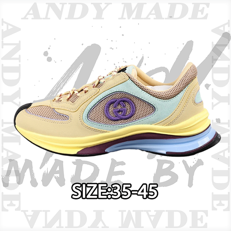 Gucci G Home Run Series Casual Sports Dad Running Shoes