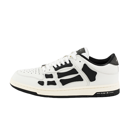 Amiri A Miri Skeleton Board Shoes Black And White