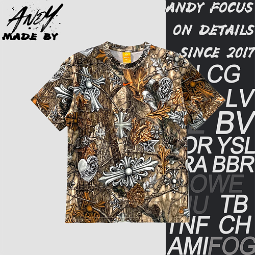 Three-party Co-branded Printed Short Sleeve