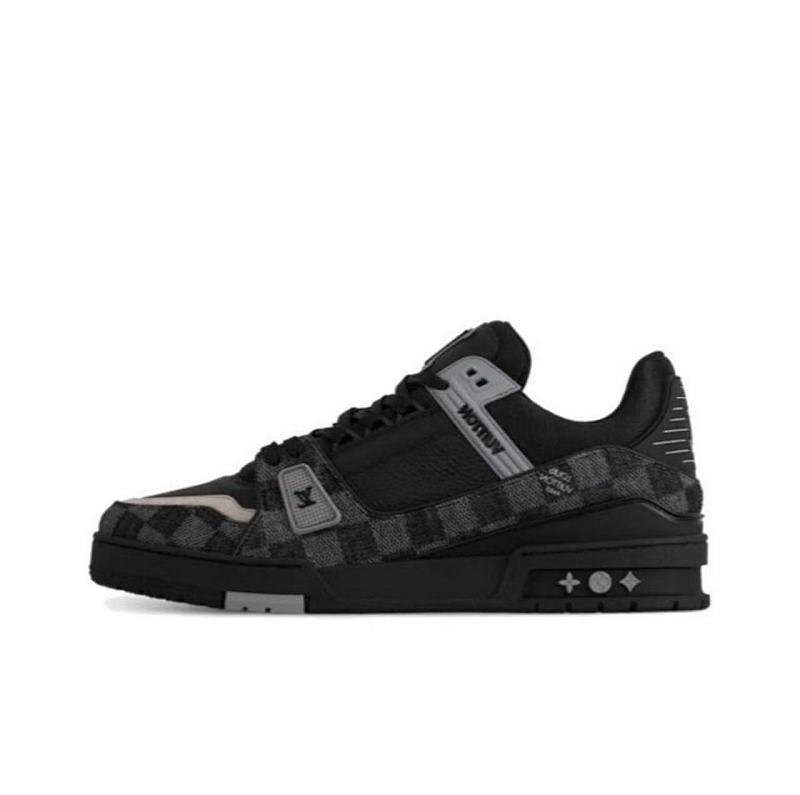 Nike L V Checkerboard Black Denim Classic Version