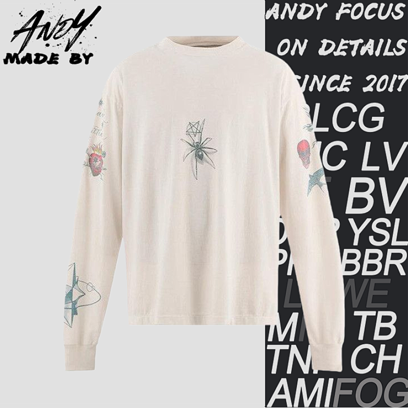Tatoo Tattoo Print Long Sleeve