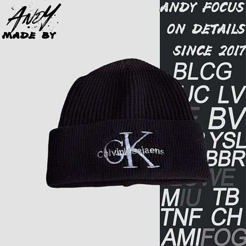 Off-White Knitted Hat
