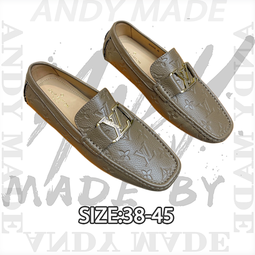 High-quality Replica Louis Vuitton Classic Men's Loafers Featuring Soft Leather Premium El