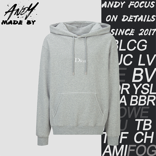 Dior Logo Embroidered Hoodie