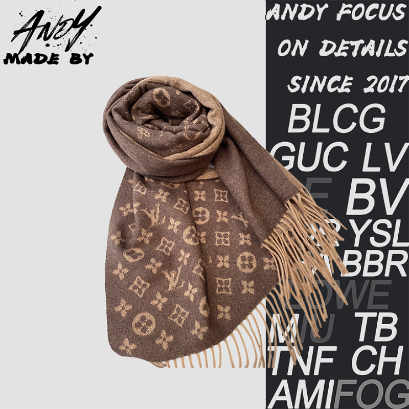 Louis Vuitton Double-sided Gradient Pattern Scarf