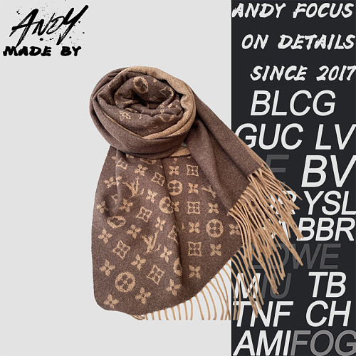 Louis Vuitton Double-sided Gradient Pattern Scarf