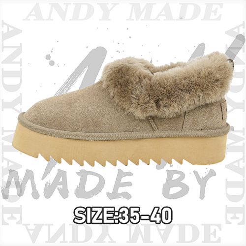 Women's Snow Boots Brown