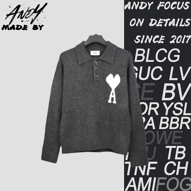 Heart Pattern Casual Knitted Cloud Sweater