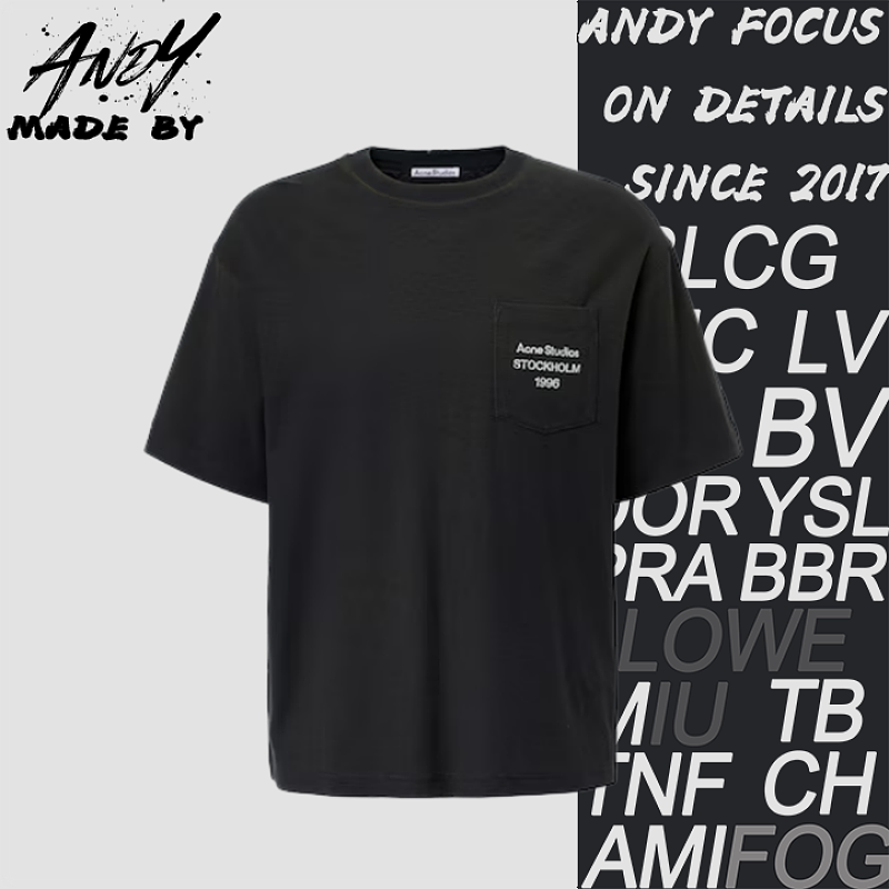 Acne Studios Logo Pocket Short Sleeve