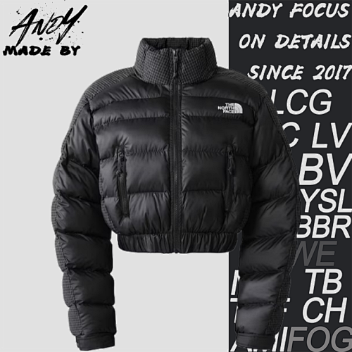 American Plaid Short Stitching Down Jacket