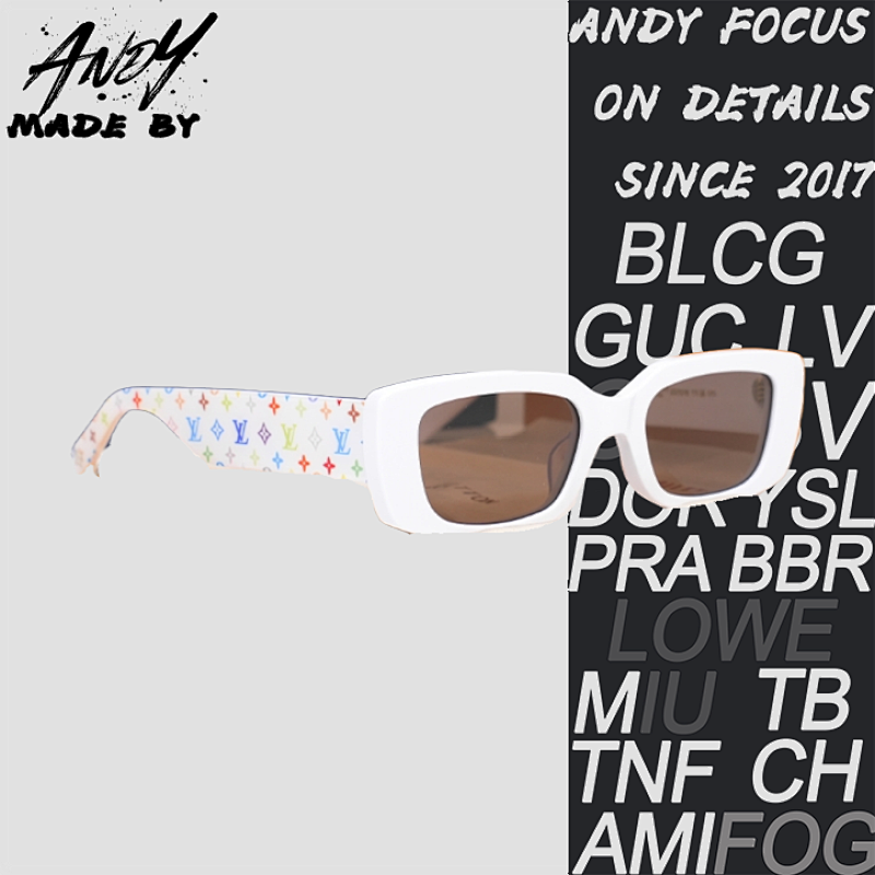Louis Vuitton L V Takashi Murakami Co-branded Sunglasses White