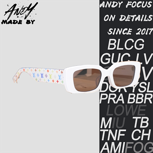Louis Vuitton L V Takashi Murakami Co-branded Sunglasses White