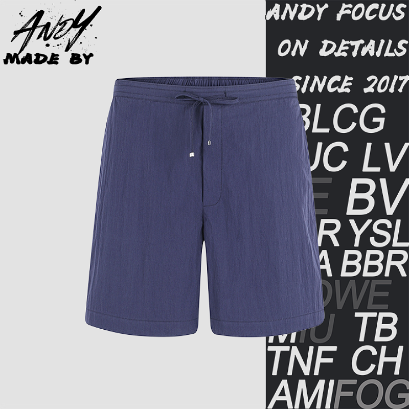 Cotton Blend Shorts With Pocket Embroidery Logo
