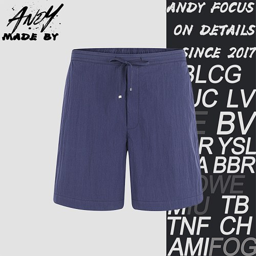 Cotton Blend Shorts With Pocket Embroidery Logo