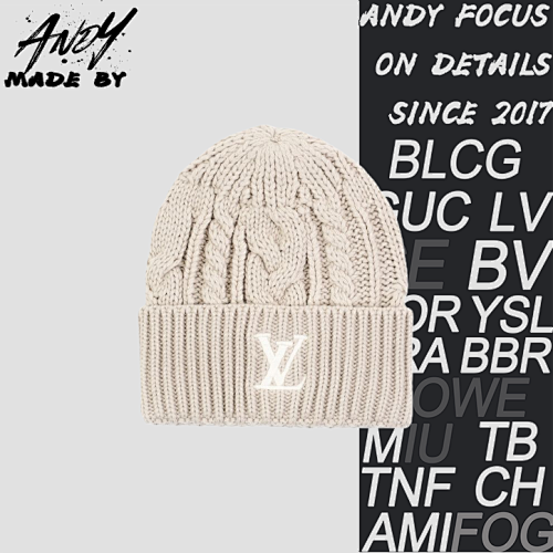 Louis Vuitton Embroidered Knitted Beanie