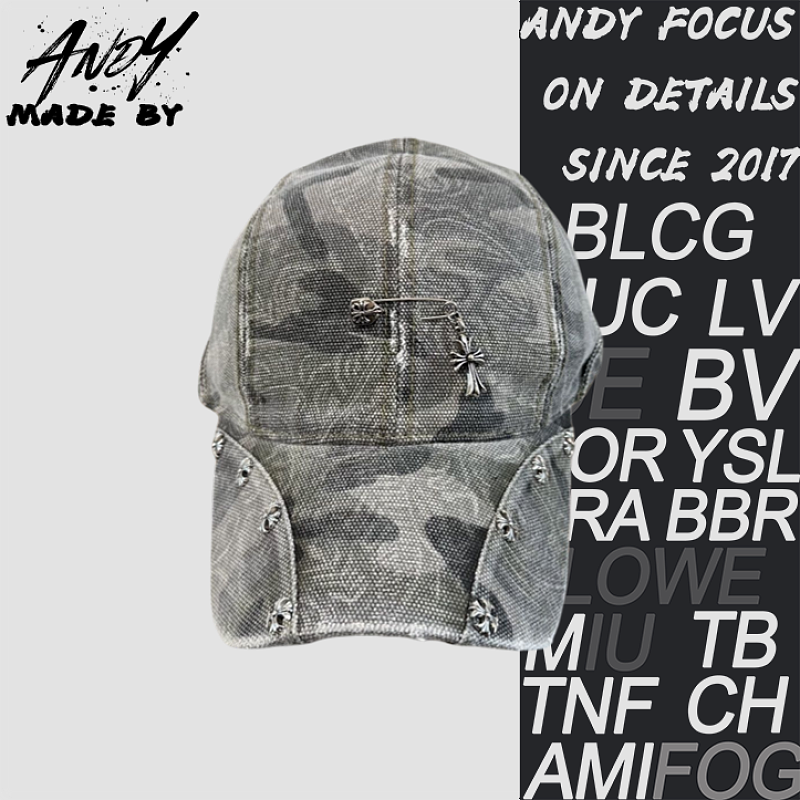 Cross-patterned High-quality Baseball Cap