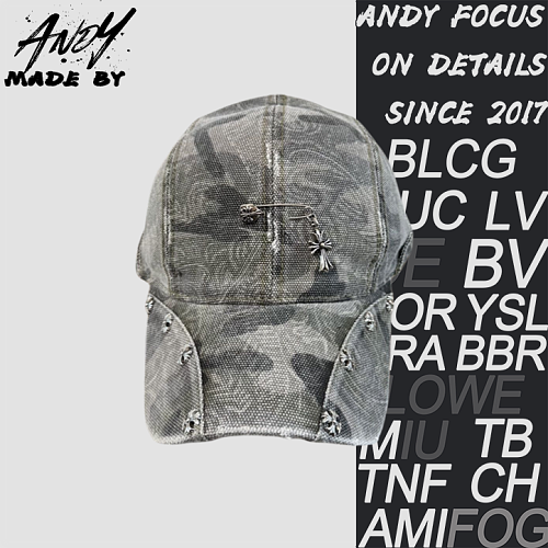 Cross-patterned High-quality Baseball Cap