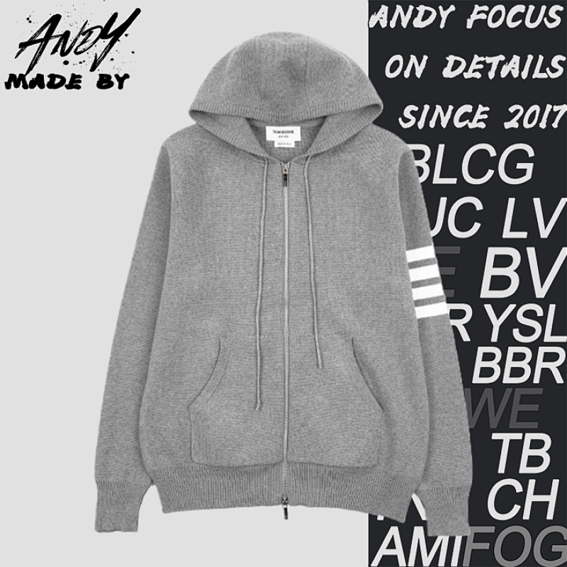 TB Four-Bar Hooded Jacket