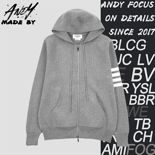 TB Four-Bar Hooded Jacket