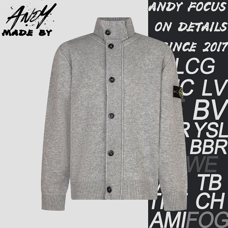 Patchwork Wool Cardigan Jacket