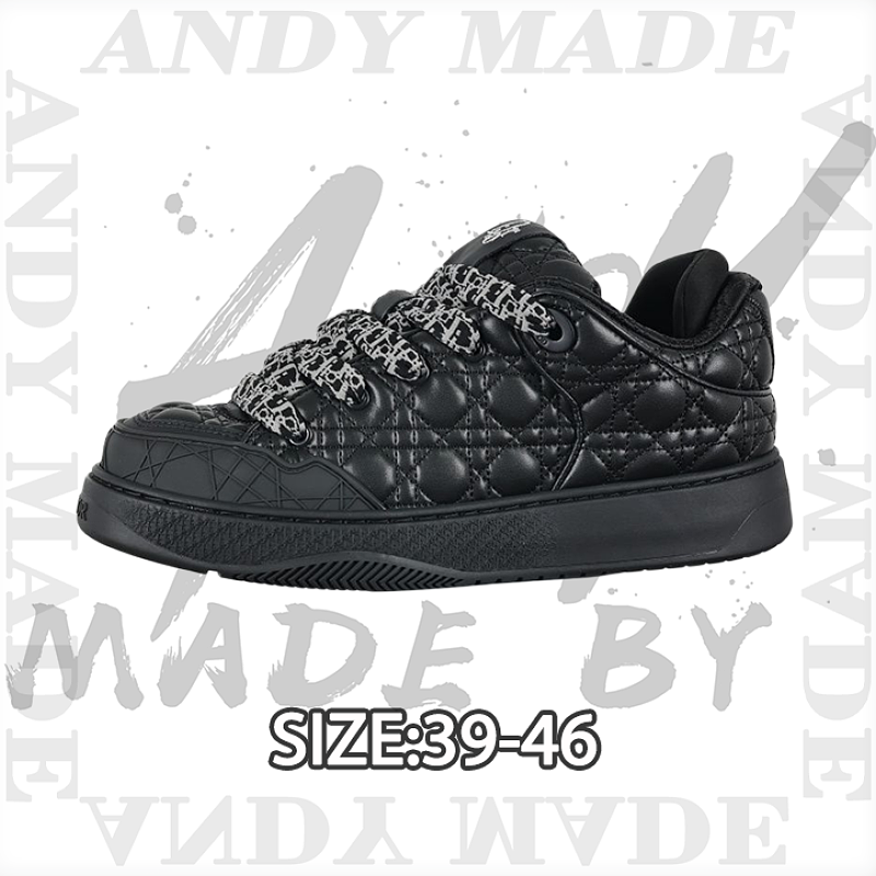 Dior B9S Leather With Rattan Plaid And Floral Pattern Embroidery
