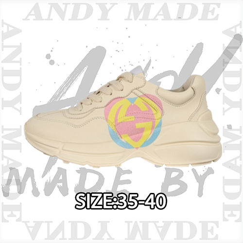 42 Gucci Rhyton Retro Dad Shoes
