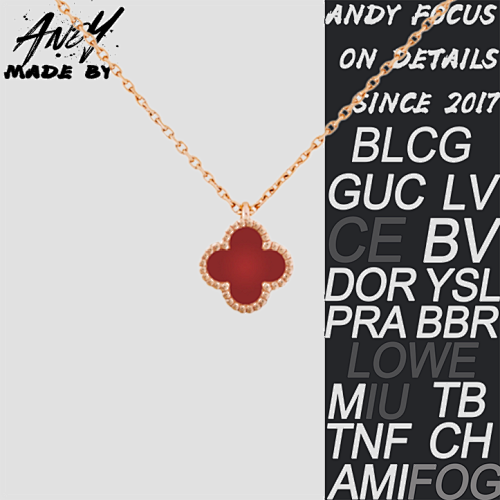 Van Cleef & Arpels Carnelian Four-Leaf Clover