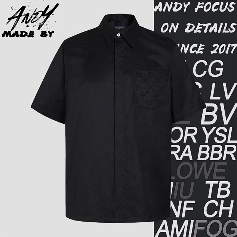 Louis Vuitton 29 Monogram Pocket Short Sleeve Shirt