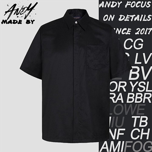 Louis Vuitton 29 Monogram Pocket Short Sleeve Shirt