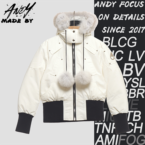Off-White Silver Scissors 03 Short Classic Down Jacket