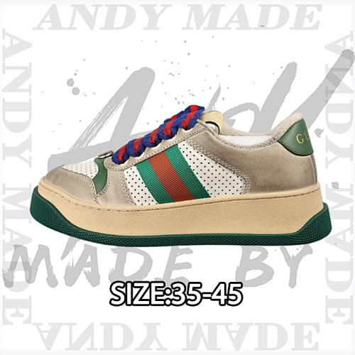 Gucci Screener Series Thick-soled Casual Fashion Dirty