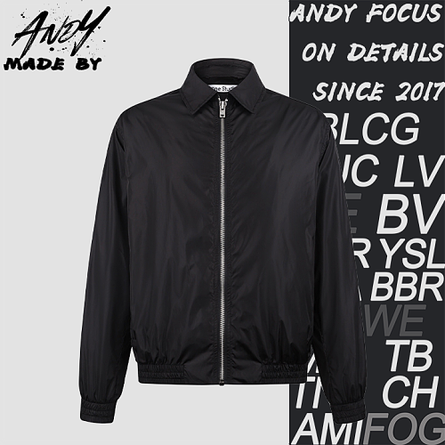 Acne Studios Logo Technical Fabric Jacket
