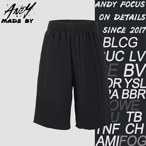 Celine Embroidered Triple-Wash Shorts