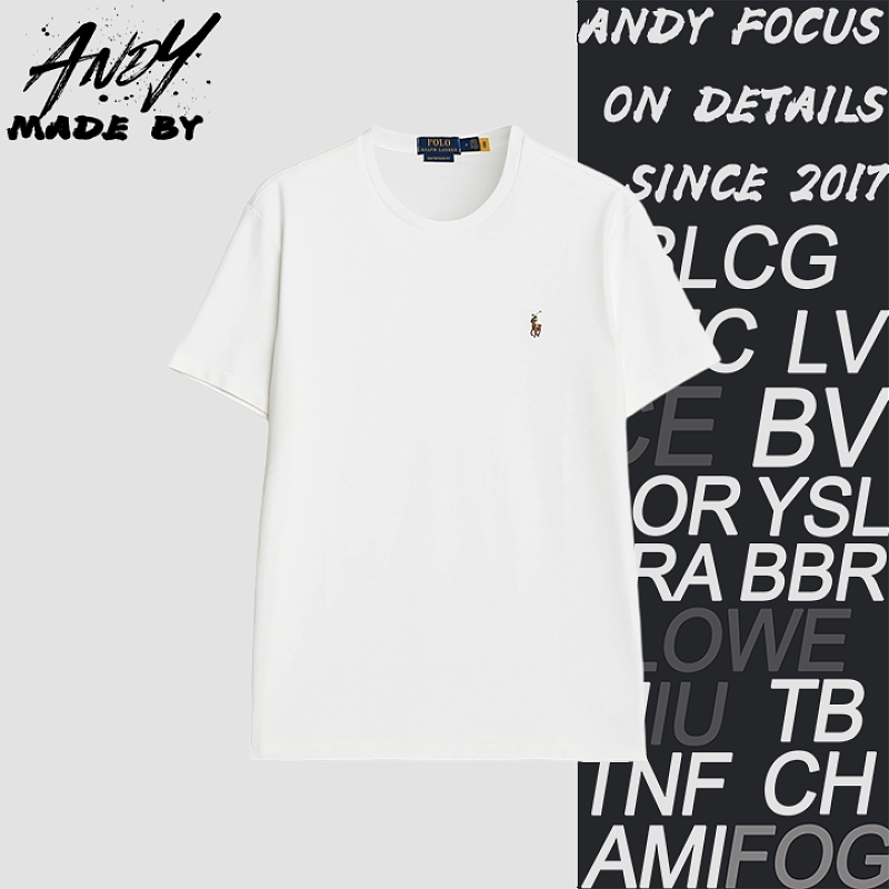 Solid Color Round Neck Short Sleeves