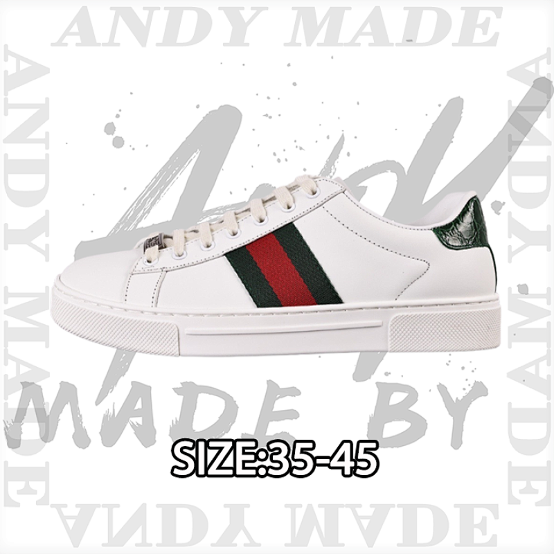 Gucci Ace Series Thickened White Shoes