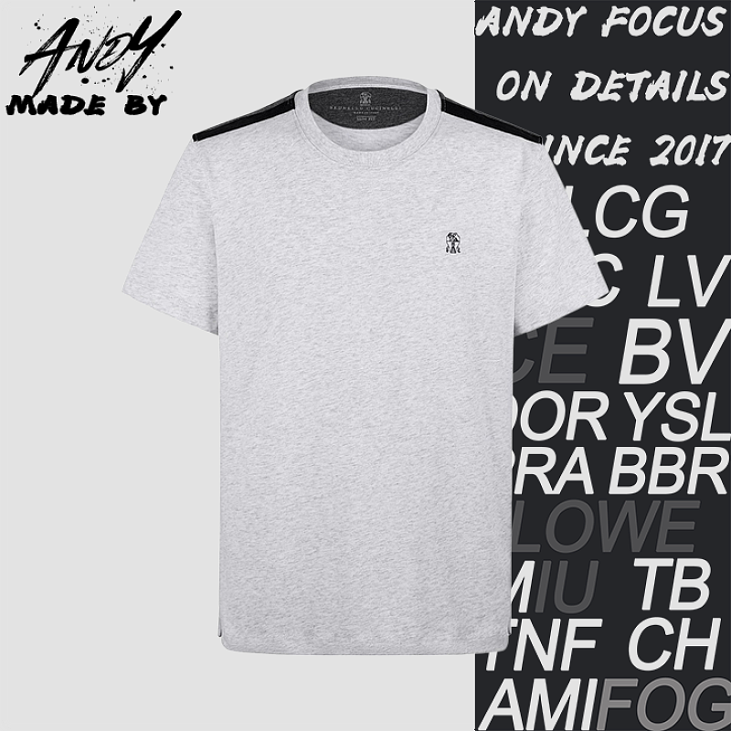 Color-blocked Short-Sleeve T-Shirt