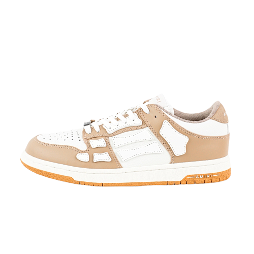 Amiri A Miri Skeleton Board Shoes White Brown