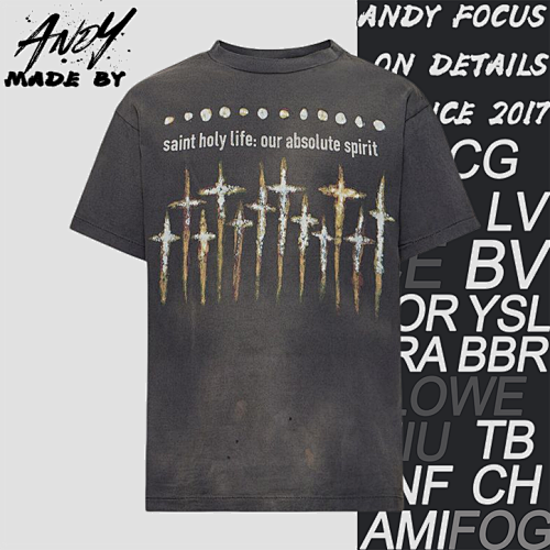 S M Nine Inch Nails Printed Short Sleeve