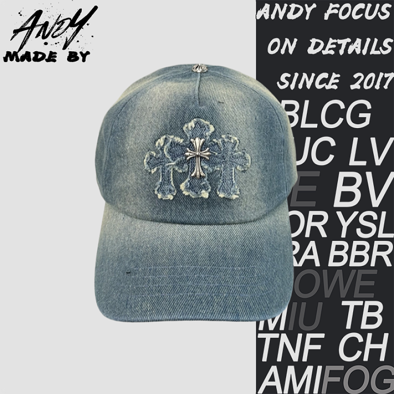 Cross-patterned High-quality Baseball Cap