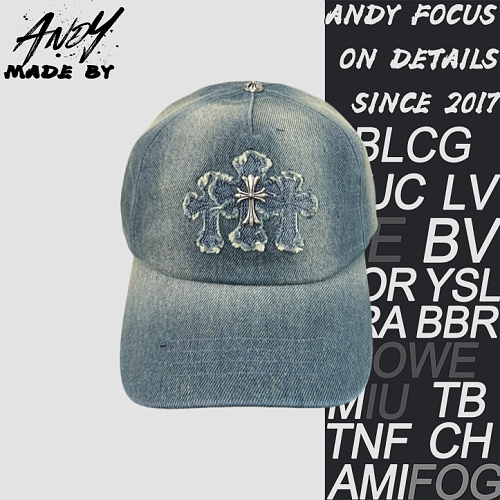 Cross-patterned High-quality Baseball Cap