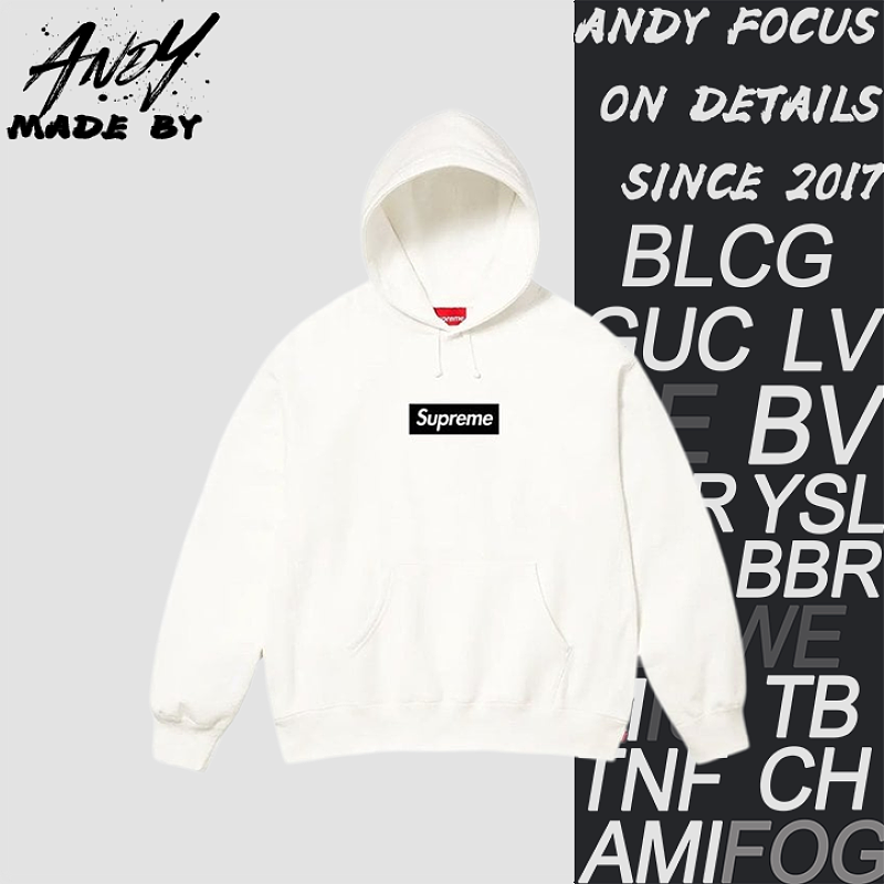 Supreme Logo Sweatshirt Hoodie