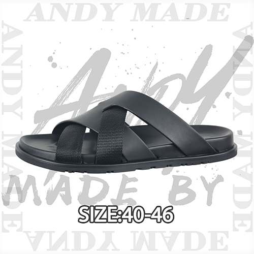 Hermès Calfskin Cross-woven Strap Flip-flops Black
