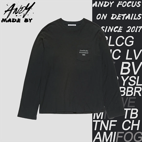 Acne Studios Pocket Print Long-Sleeve T-Shirt