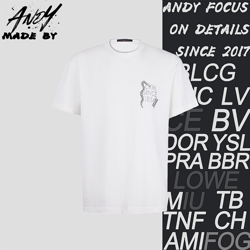 Louis Vuitton Snakes And Ladders Board Print T-Shirt