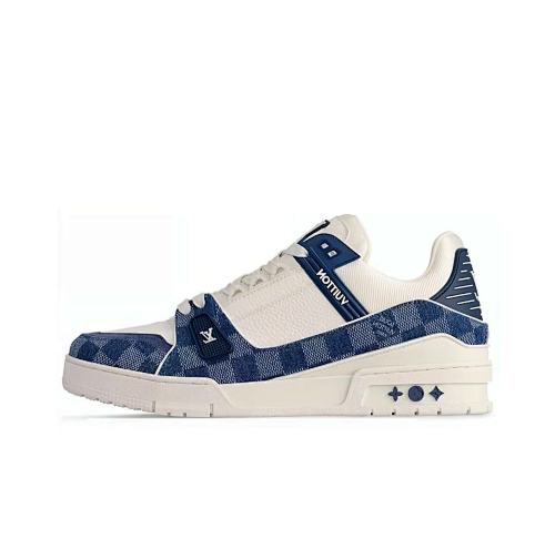 Nike L V Checkerboard Blue Denim Classic Version